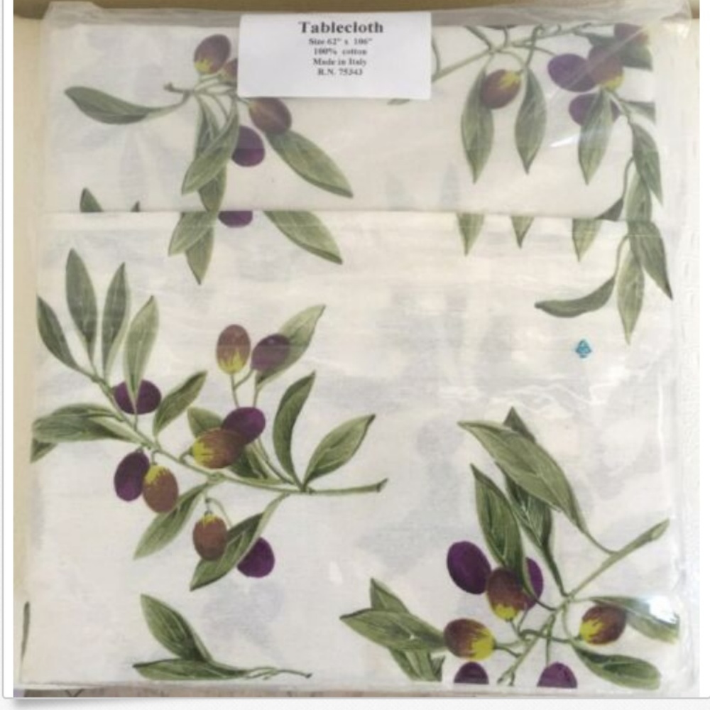 TABLECLOTH TESSITURA RANDI 1931 OLIVE VINE - Picture 3 of 6